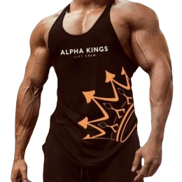 Alpha Kings "Crown" Tank – Black